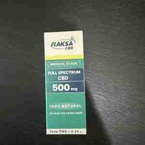 CBD oil 500 mg